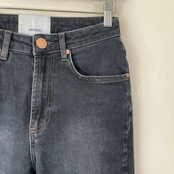 One Teaspoon Freebirds II  Dark Wash High Waist Skinny Jeans - Picture 5 of 16